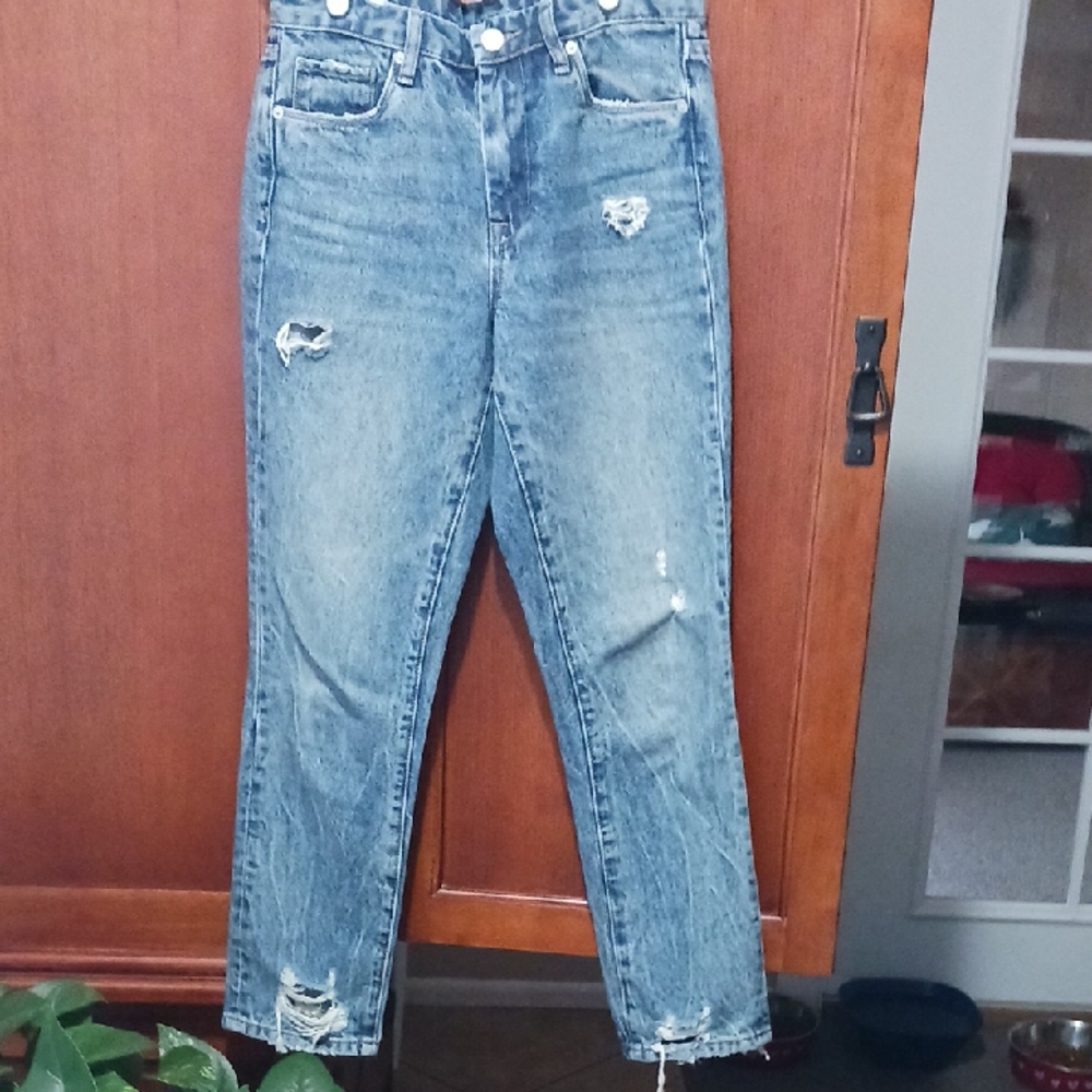 NWOT- Blank NYC Distressed Jeans - Blue